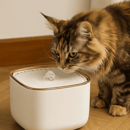 Fuente - Bebedero de Agua Automática para Gatos - Patitas Love You