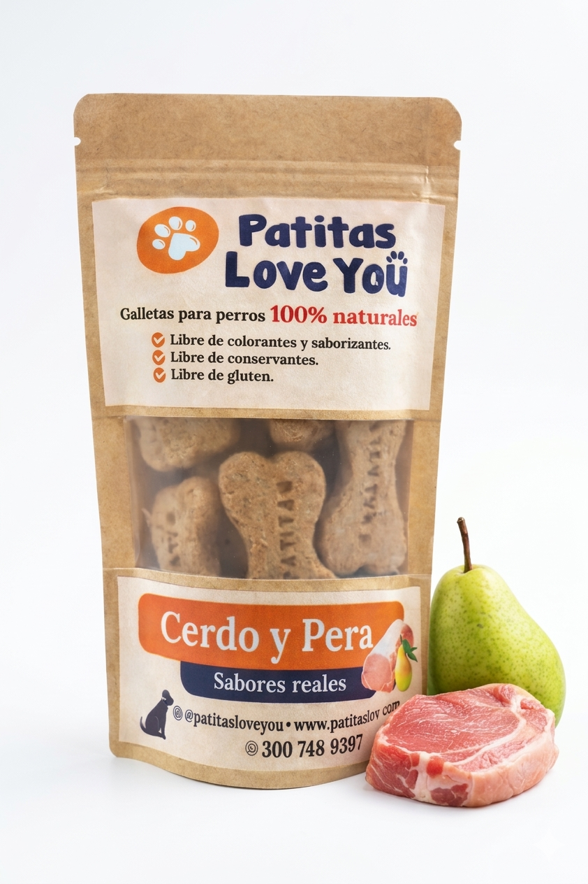 CERDO Y PERA