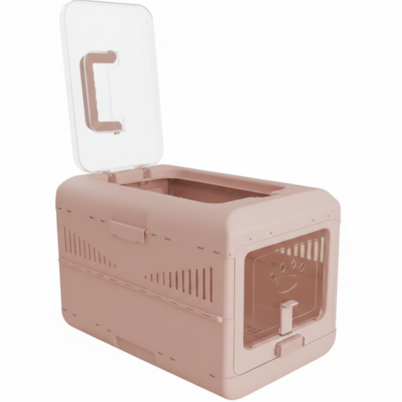 Transportador – Guacal Plegable para Perros y Gatos – Patitas Love You