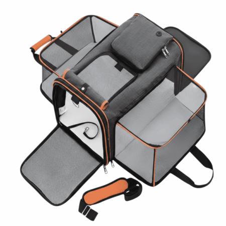Maleta - Bolso transportador grande para perros y gatos – Comodidad XL para sus aventuras juntos