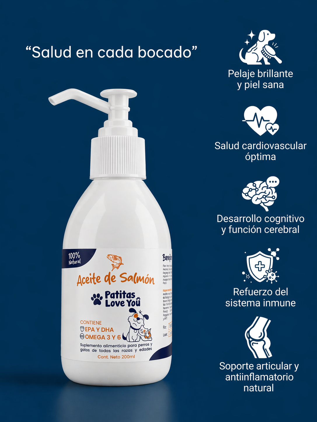 foto 7 Descubre cómo el aceite de salmón mejora la salud cardiovascular y el pelaje de tus mascotas