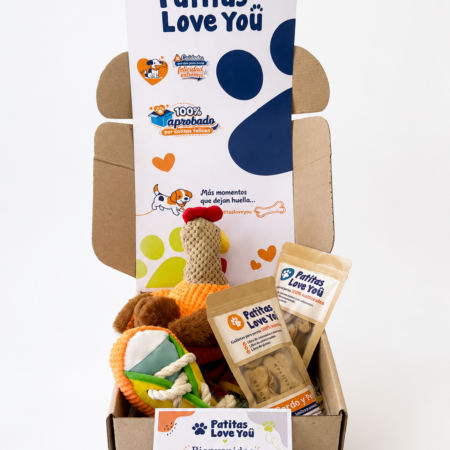 PATIBOX - Caja Sorpresa para Perritos en Colombia - Juguetes y Snacks